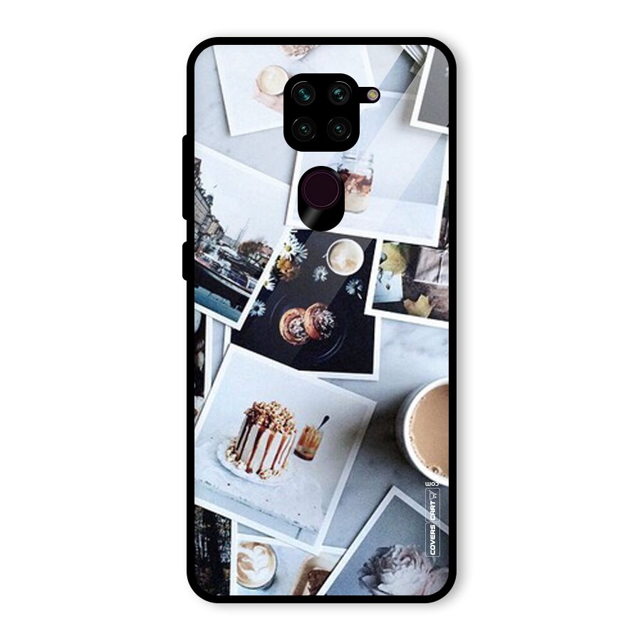 Pictures Coffee Glass Back Case for Redmi Note 9