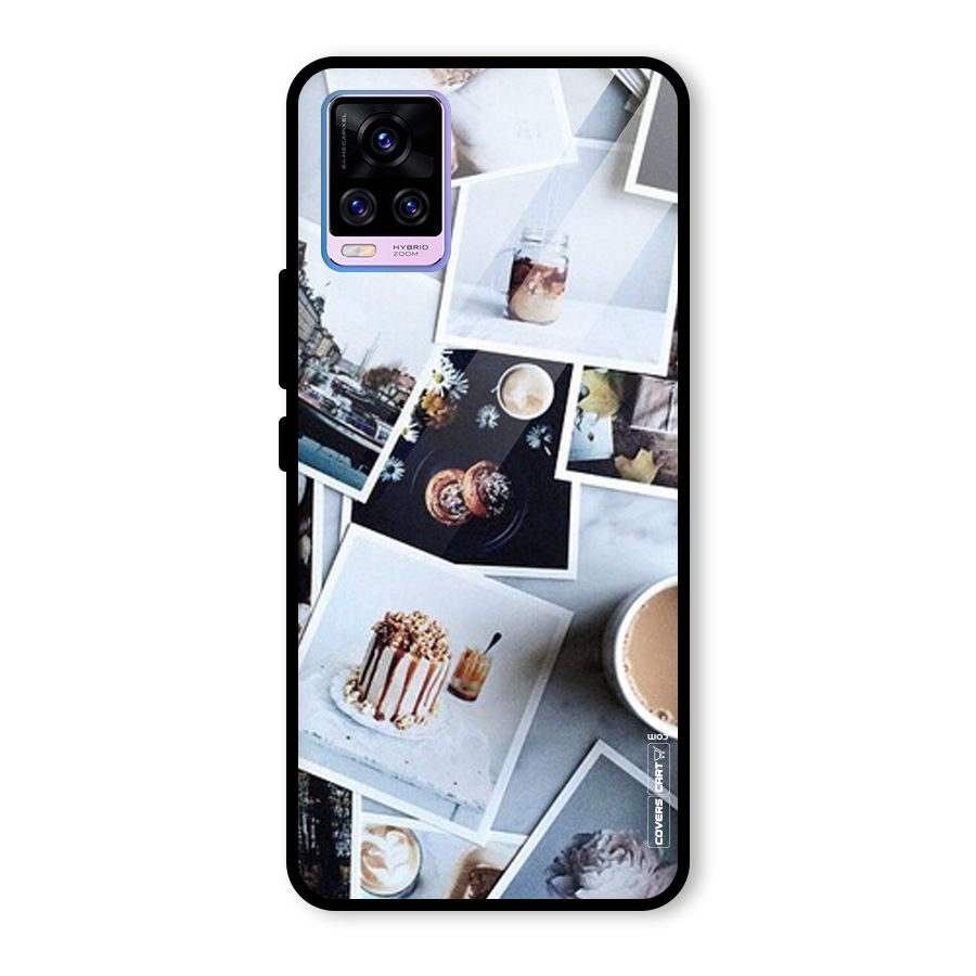 Pictures Coffee Glass Back Case for Vivo V20 Pro