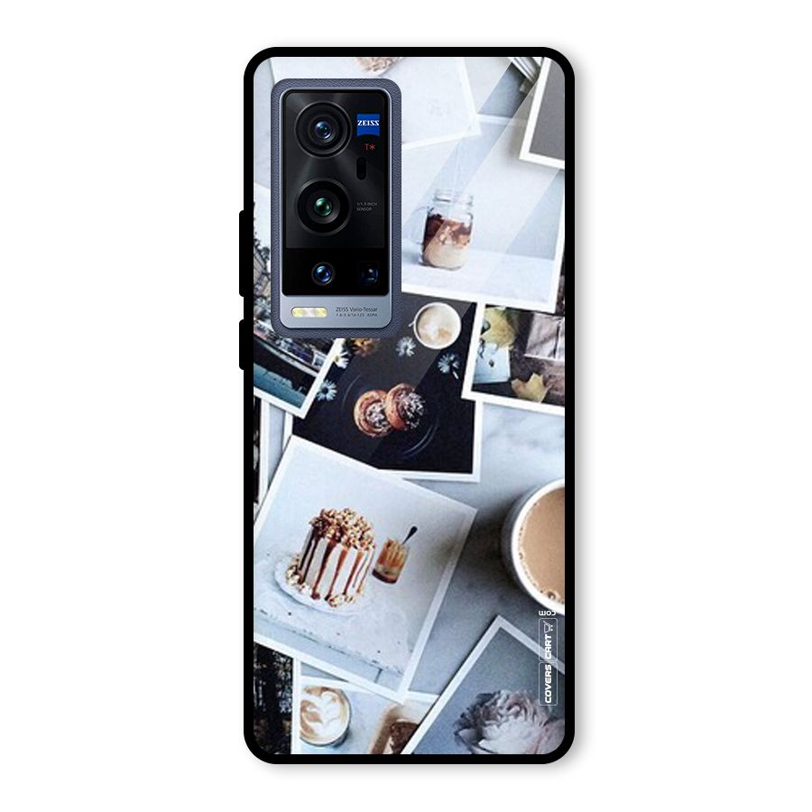 Pictures Coffee Glass Back Case for Vivo X60 Pro Plus