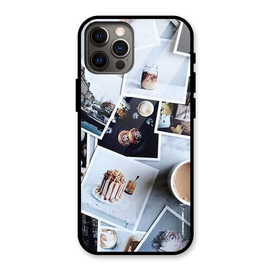 Pictures Coffee Glass Back Case for iPhone 12 Pro