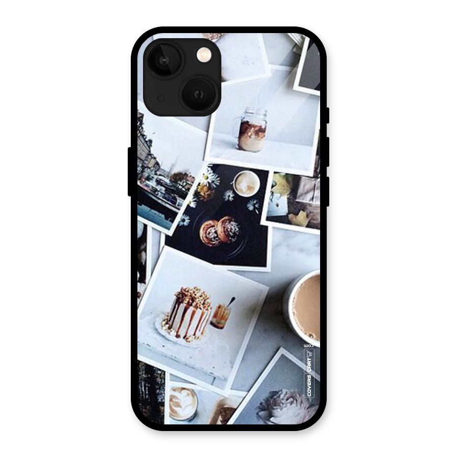 Pictures Coffee Glass Back Case for iPhone 13