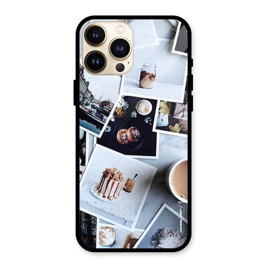 Pictures Coffee Glass Back Case for iPhone 13 Pro Max