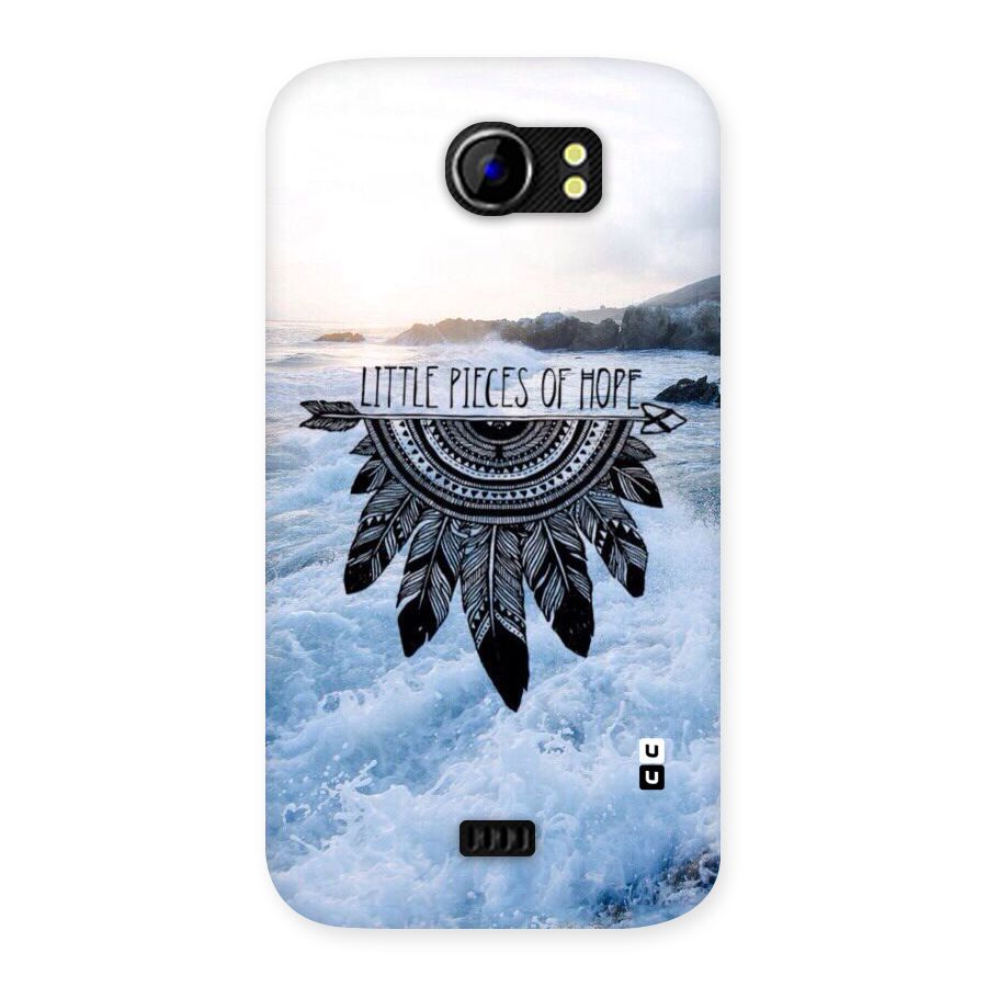 Pieces Of Hope Back Case for Micromax Canvas 2 A110