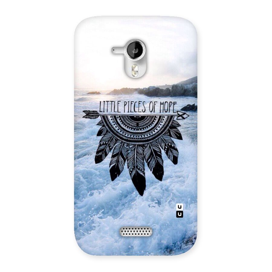 Pieces Of Hope Back Case for Micromax Canvas HD A116
