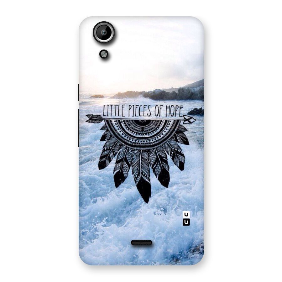 Pieces Of Hope Back Case for Micromax Canvas Selfie Lens Q345