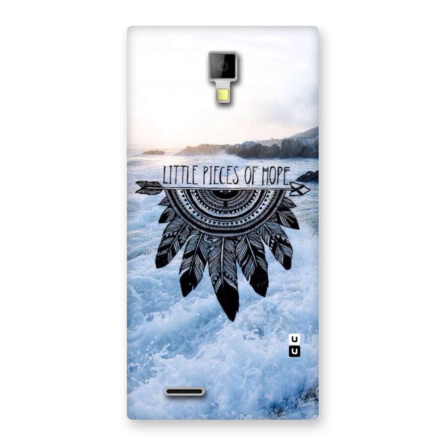 Pieces Of Hope Back Case for Micromax Canvas Xpress A99