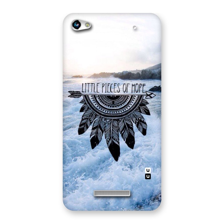 Pieces Of Hope Back Case for Micromax Hue 2