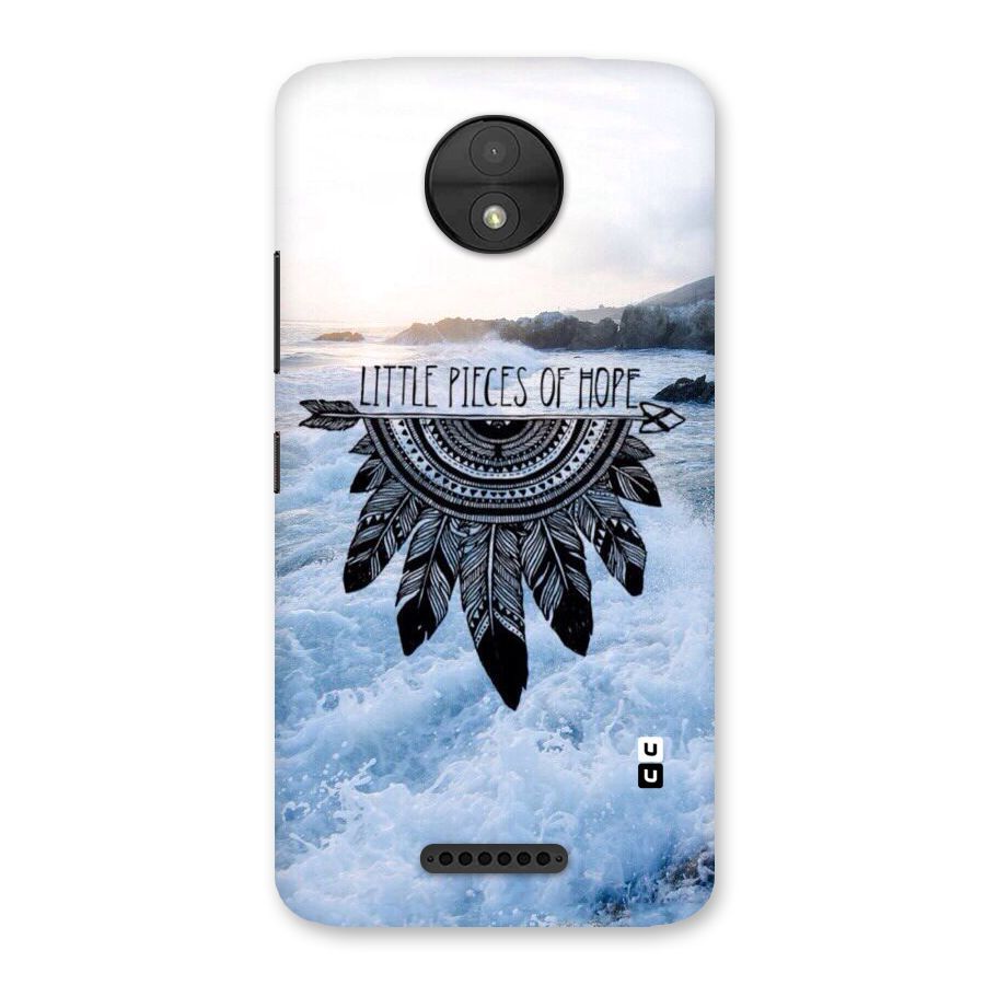Pieces Of Hope Back Case for Moto C