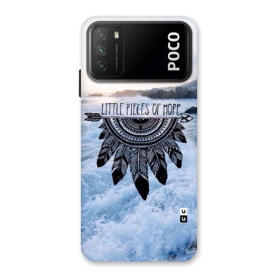 Pieces Of Hope Back Case for Poco M3