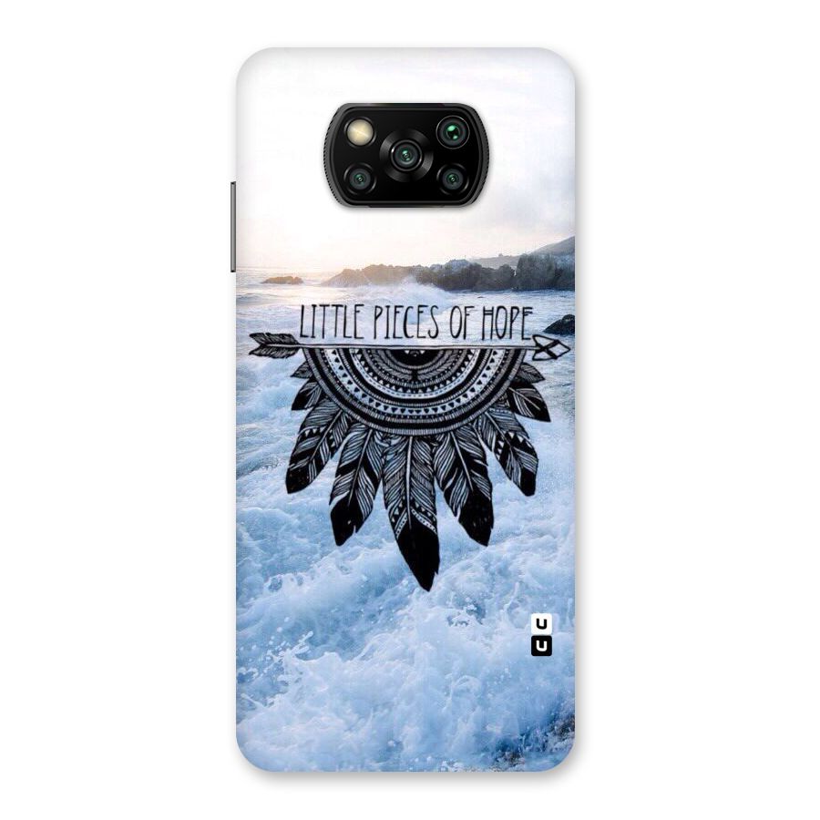 Pieces Of Hope Back Case for Poco X3