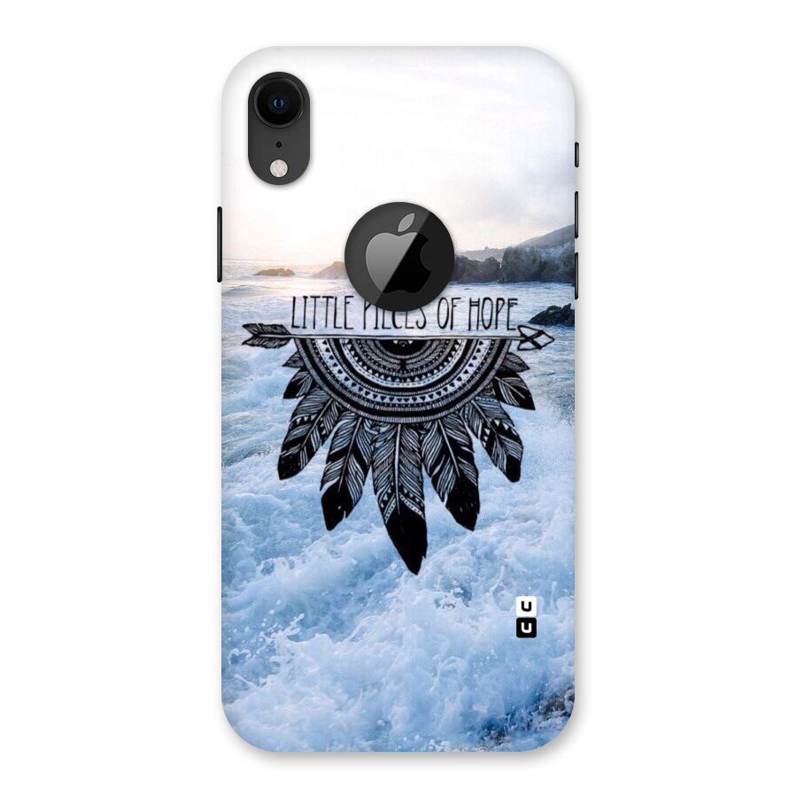 Pieces Of Hope Back Case for iPhone XR Logo Cut