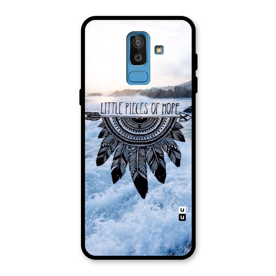 Pieces Of Hope Glass Back Case for Galaxy J8