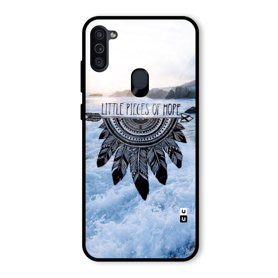 Pieces Of Hope Glass Back Case for Galaxy M11