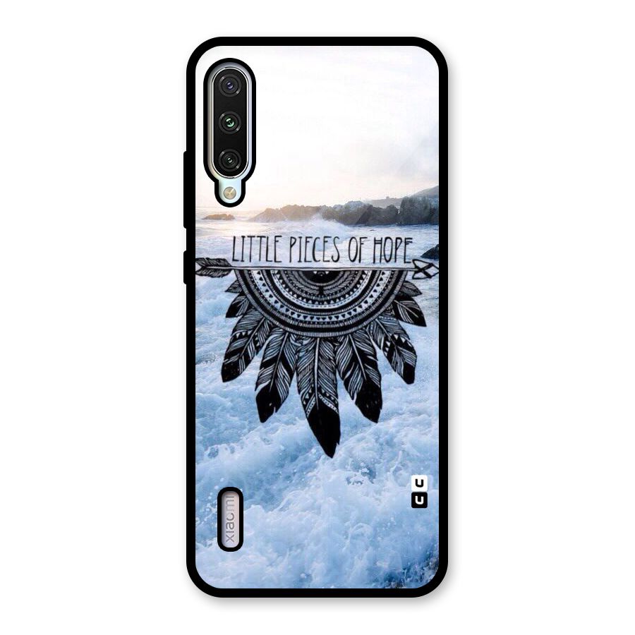 Pieces Of Hope Glass Back Case for Mi A3