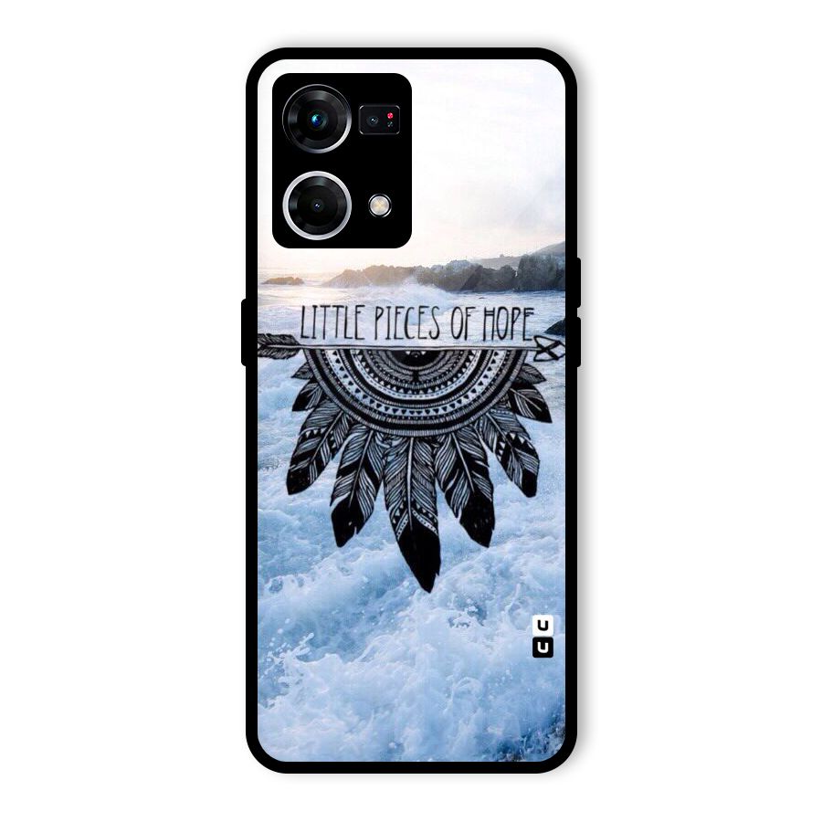 Pieces Of Hope Glass Back Case for Oppo F21 Pro 4G