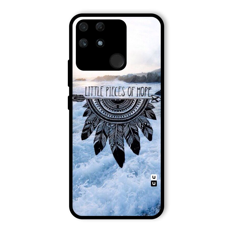 Pieces Of Hope Glass Back Case for Realme Narzo 50A