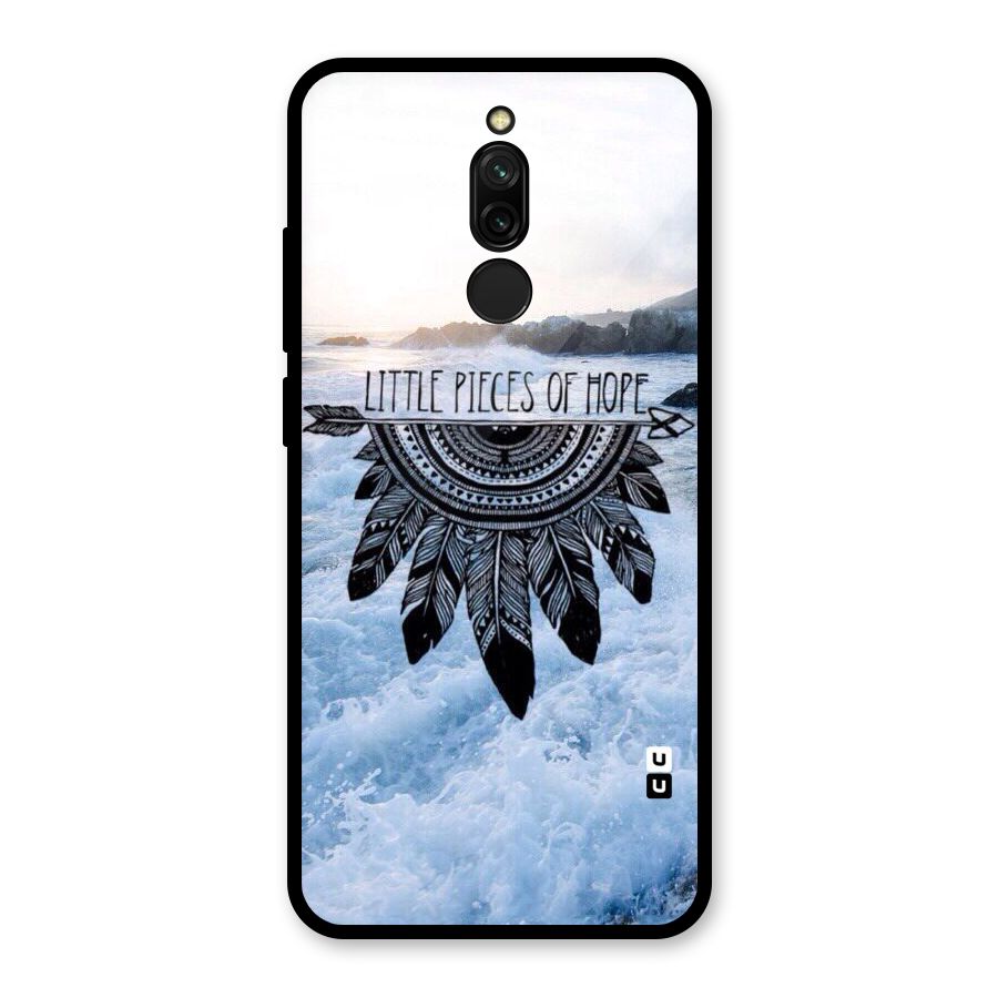 Pieces Of Hope Glass Back Case for Redmi 8