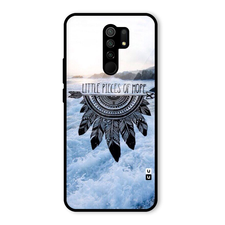 Pieces Of Hope Glass Back Case for Redmi 9 Prime