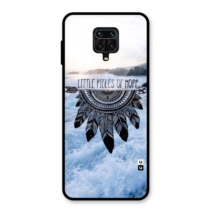 Pieces Of Hope Glass Back Case for Redmi Note 10 Lite