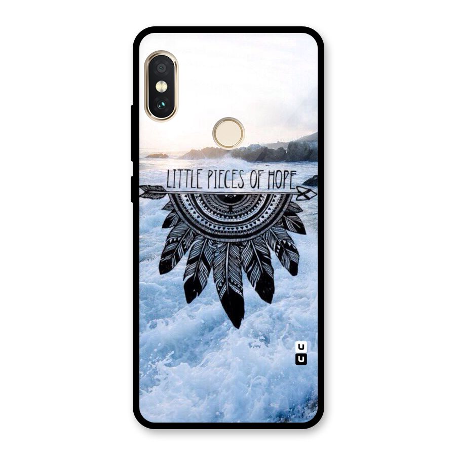 Pieces Of Hope Glass Back Case for Redmi Note 5 Pro