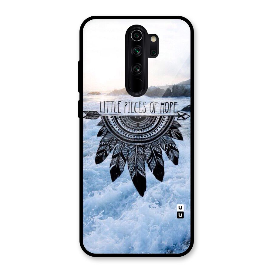 Pieces Of Hope Glass Back Case for Redmi Note 8 Pro