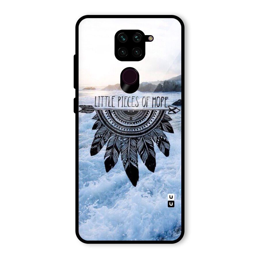 Pieces Of Hope Glass Back Case for Redmi Note 9