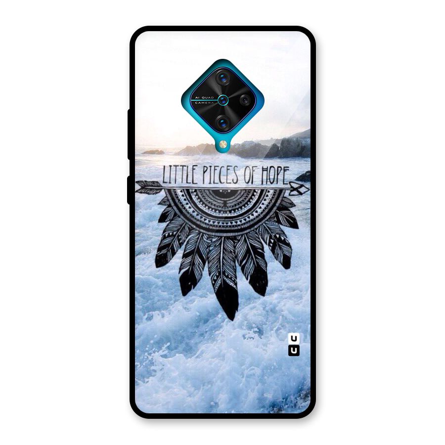 Pieces Of Hope Glass Back Case for Vivo S1 Pro