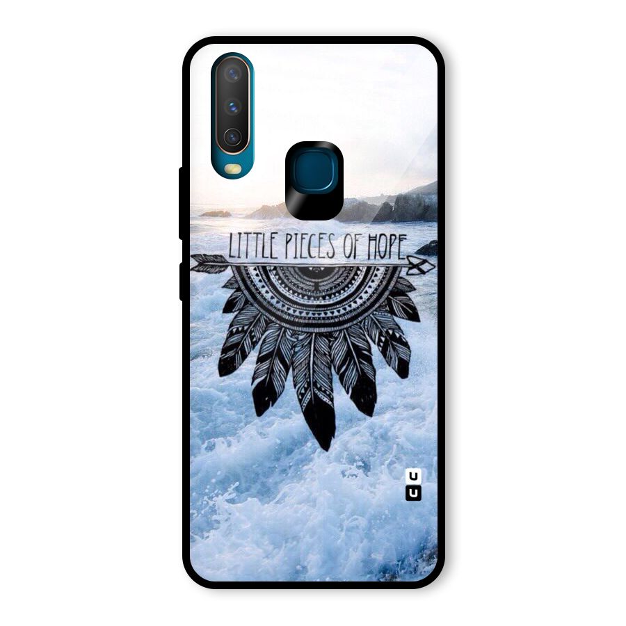 Pieces Of Hope Glass Back Case for Vivo U10