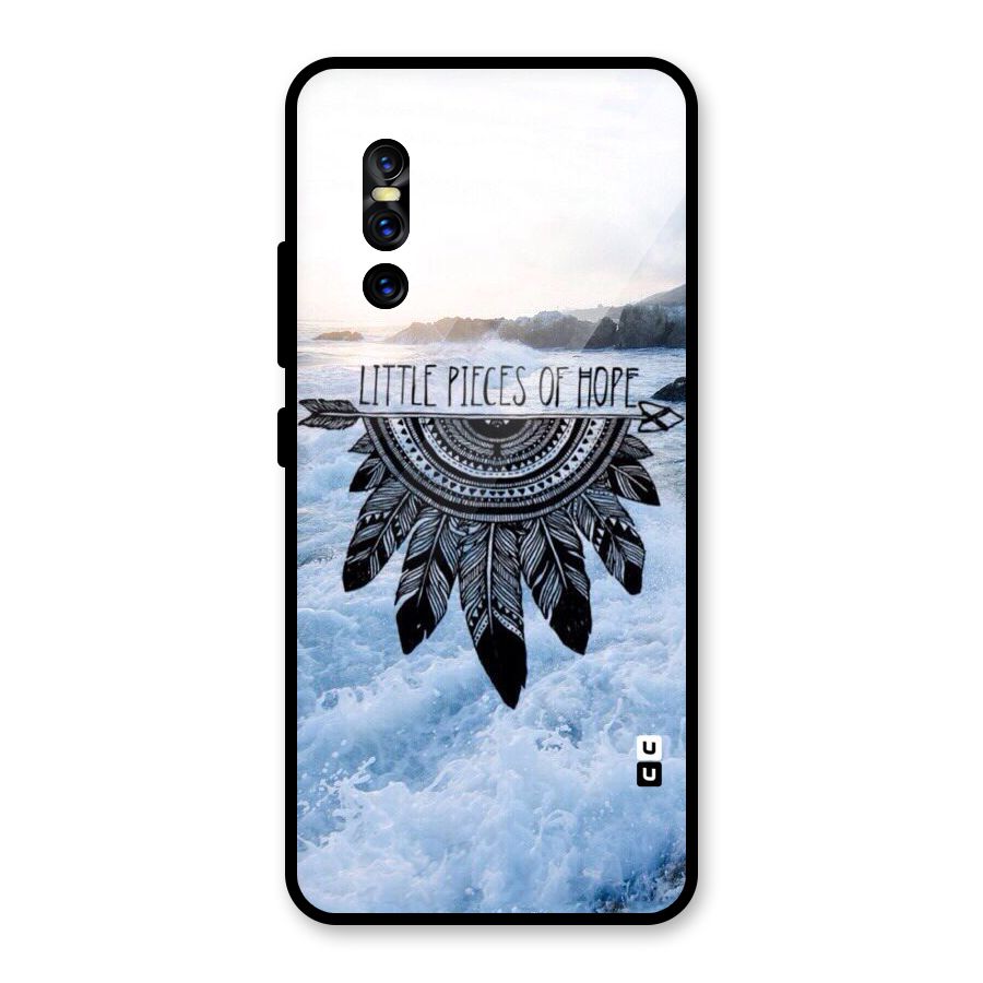 Pieces Of Hope Glass Back Case for Vivo V15 Pro