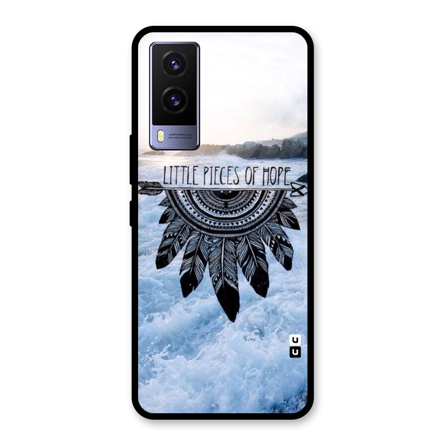 Pieces Of Hope Glass Back Case for Vivo V21e 5G