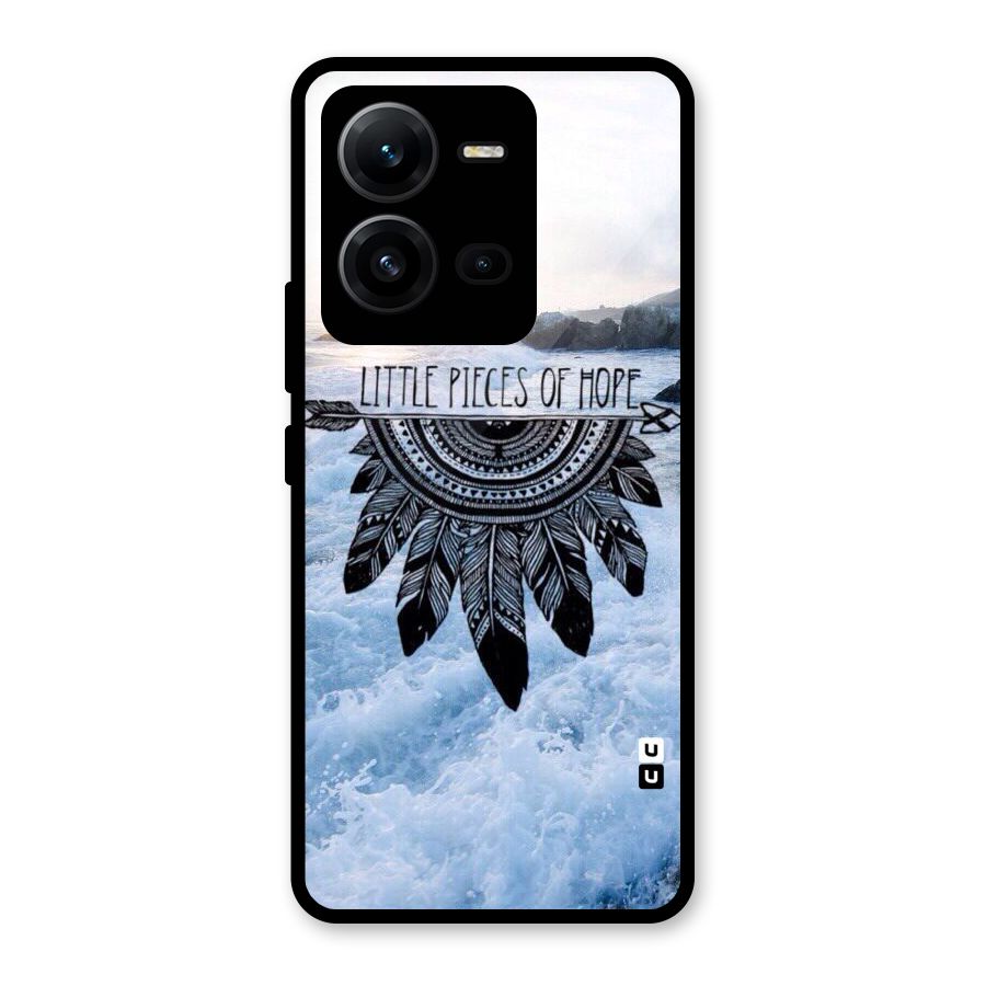 Pieces Of Hope Glass Back Case for Vivo V25