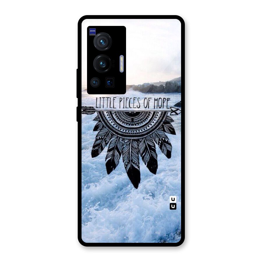 Pieces Of Hope Glass Back Case for Vivo X70 Pro