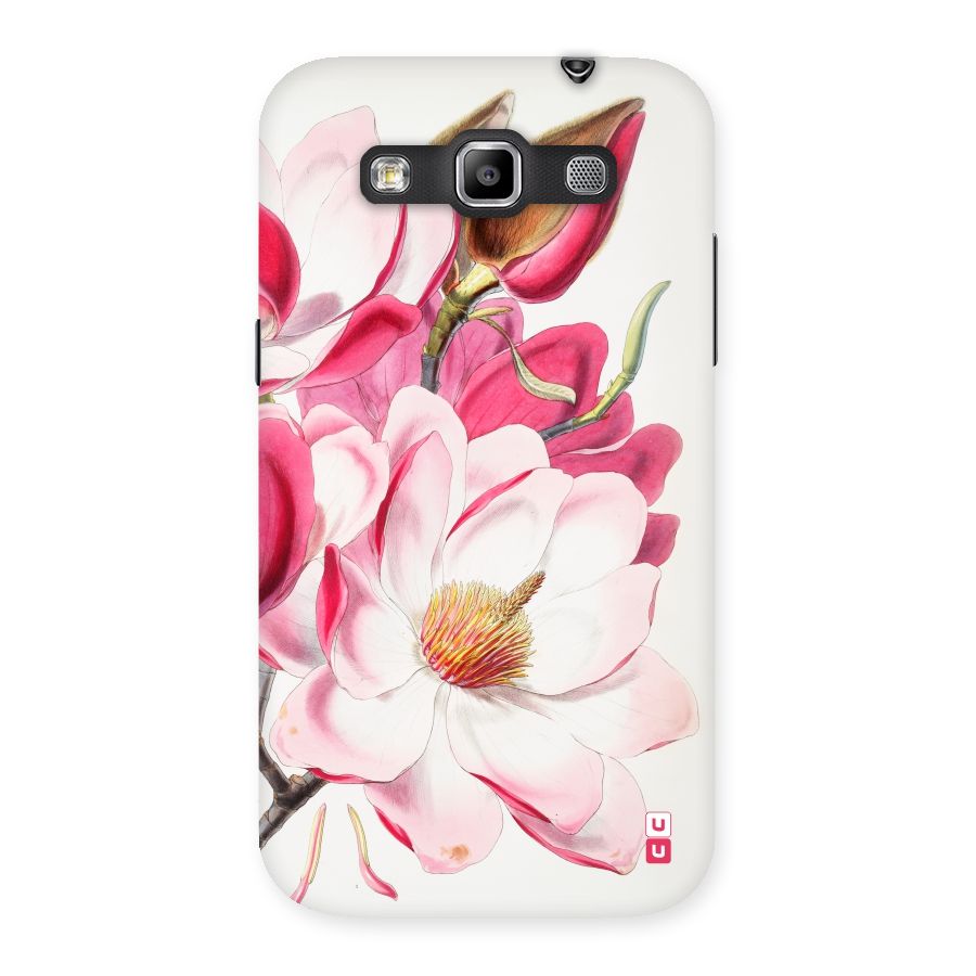 Pink Beautiful Flower Back Case for Galaxy Grand Quattro
