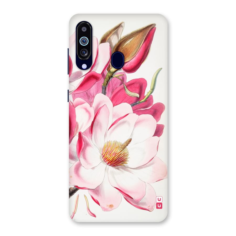 Pink Beautiful Flower Back Case for Galaxy M40