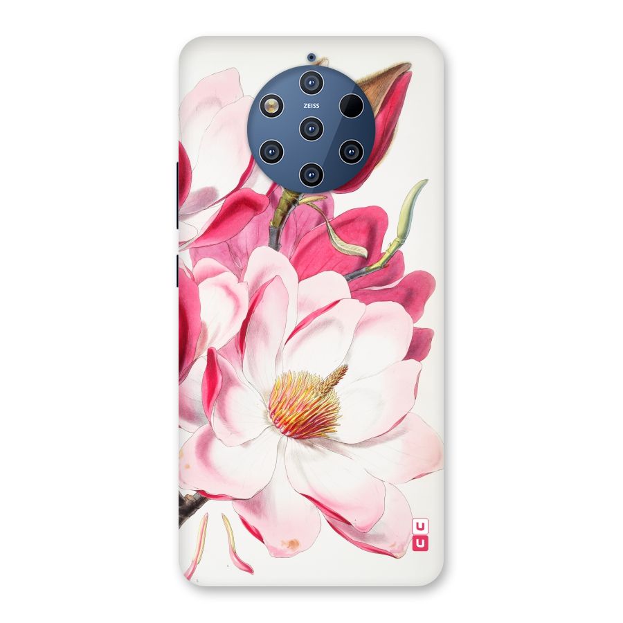 Pink Beautiful Flower Back Case for Nokia 9 PureView