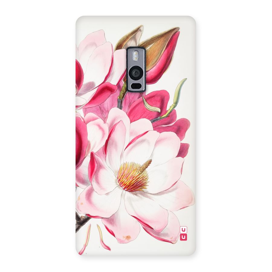 Pink Beautiful Flower Back Case for OnePlus Two