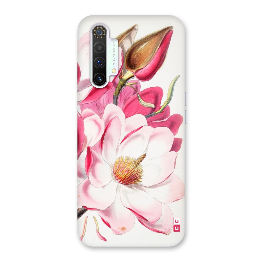Pink Beautiful Flower Back Case for Realme X3 SuperZoom