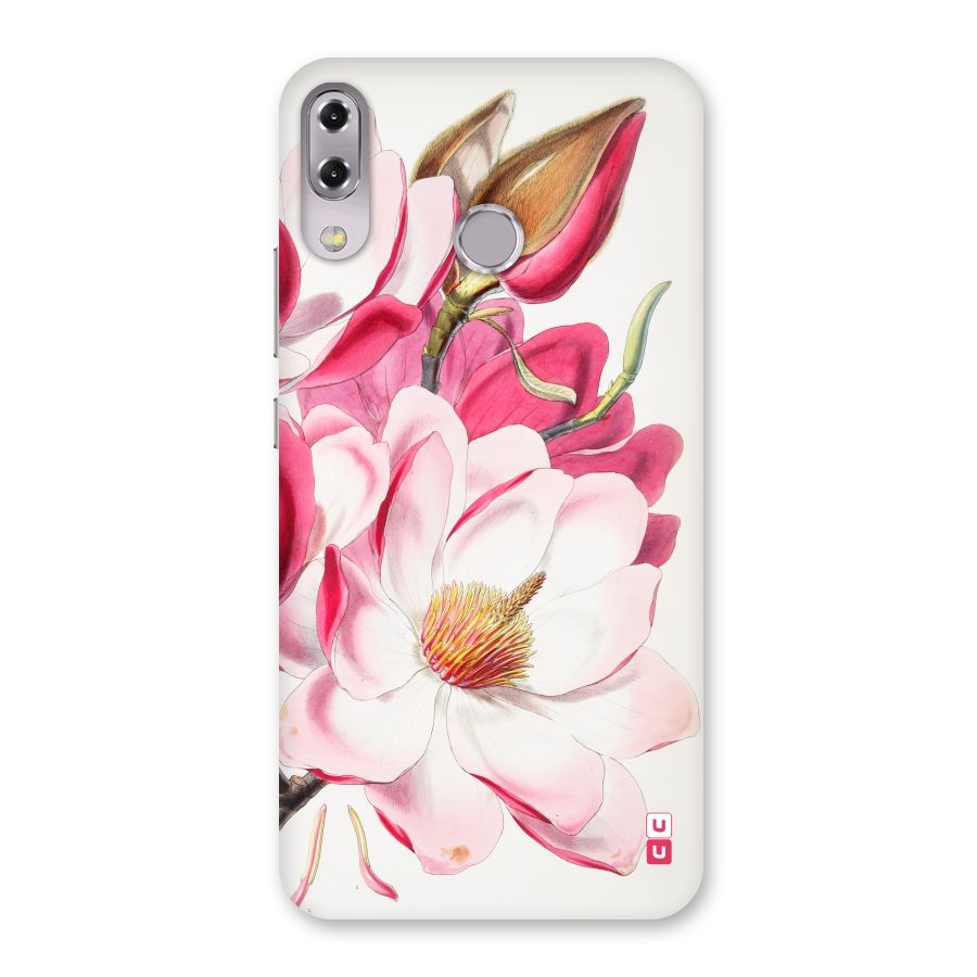 Pink Beautiful Flower Back Case for Zenfone 5Z