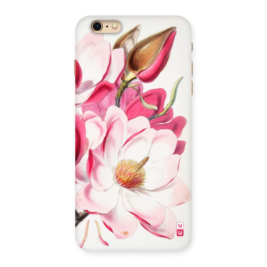 Pink Beautiful Flower Back Case for iPhone 6 Plus 6S Plus