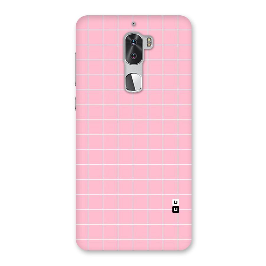 Pink Checks Back Case for Coolpad Cool 1