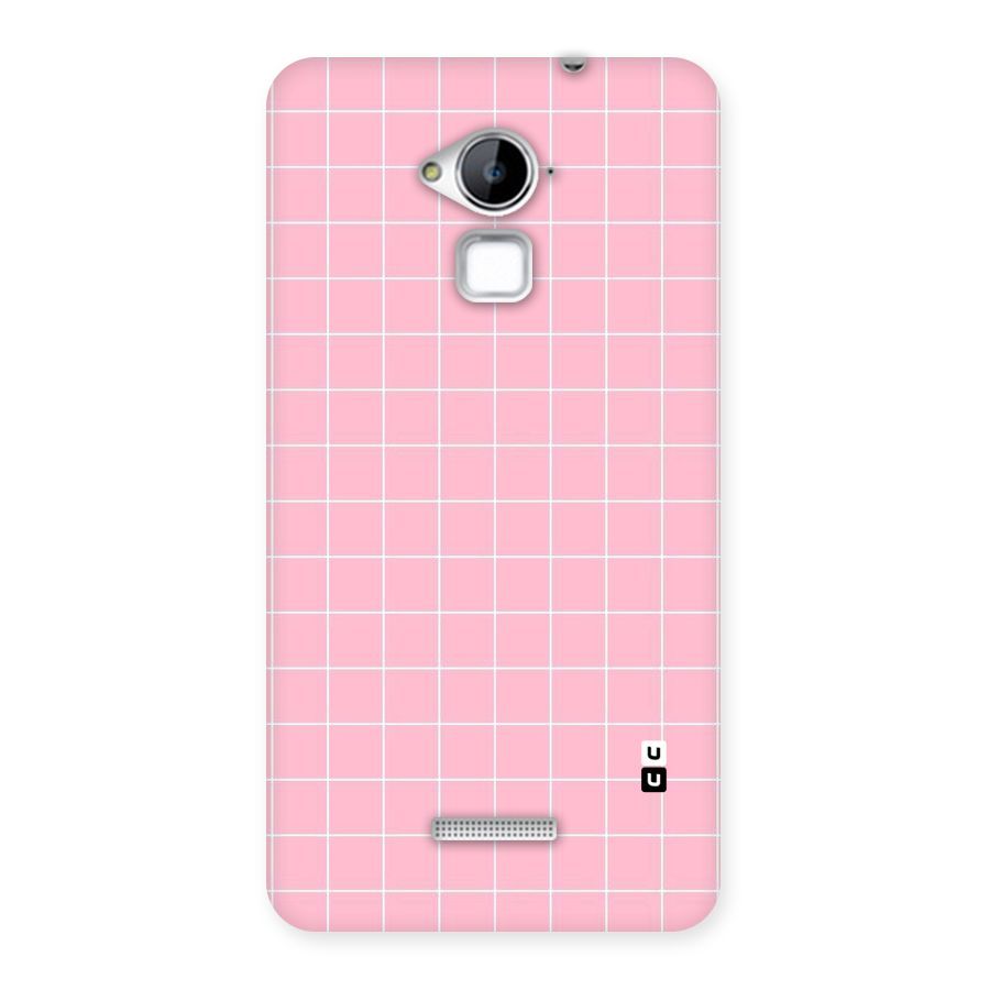 Pink Checks Back Case for Coolpad Note 3