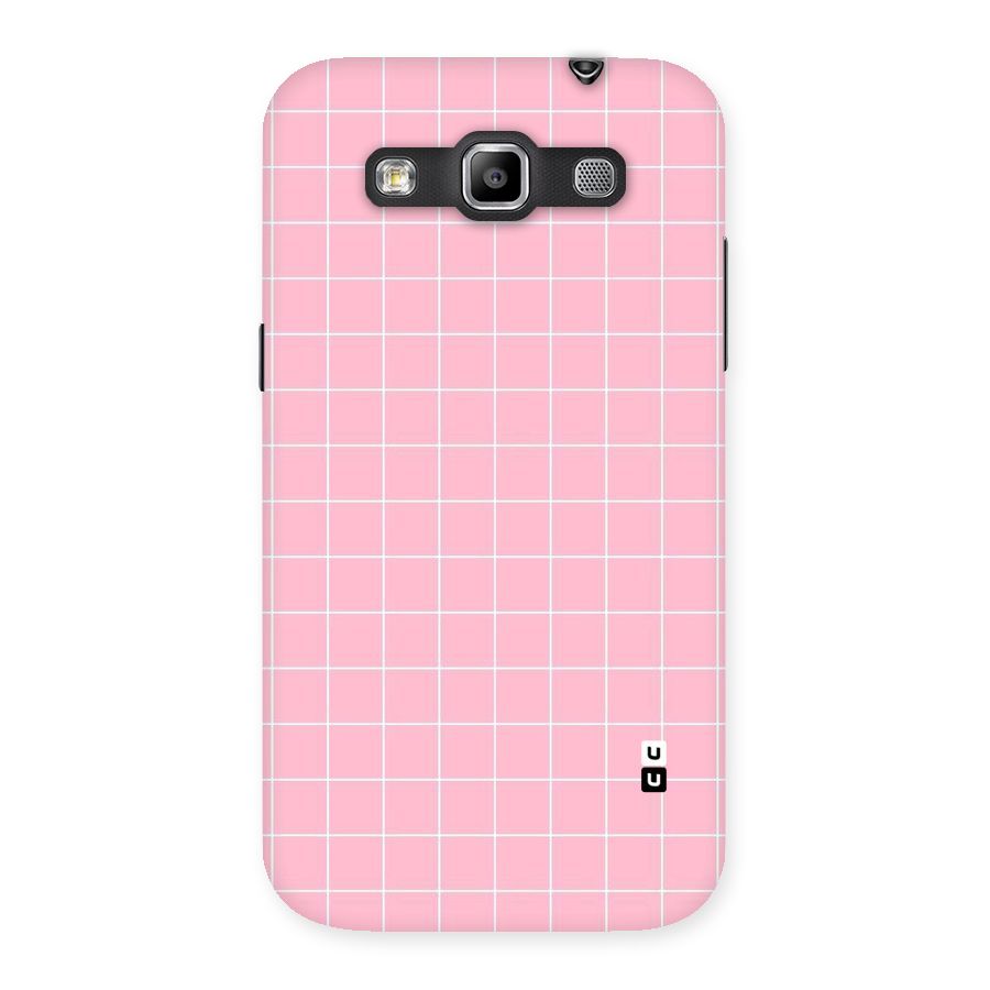 Pink Checks Back Case for Galaxy Grand Quattro
