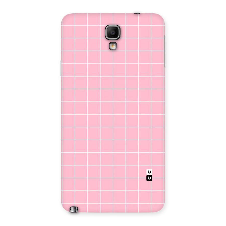 Pink Checks Back Case for Galaxy Note 3 Neo