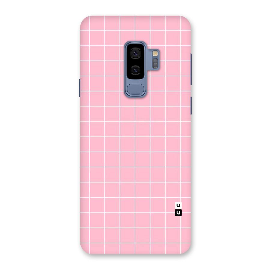 Pink Checks Back Case for Galaxy S9 Plus