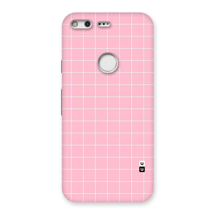 Pink Checks Back Case for Google Pixel