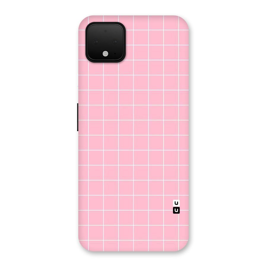 Pink Checks Back Case for Google Pixel 4 XL