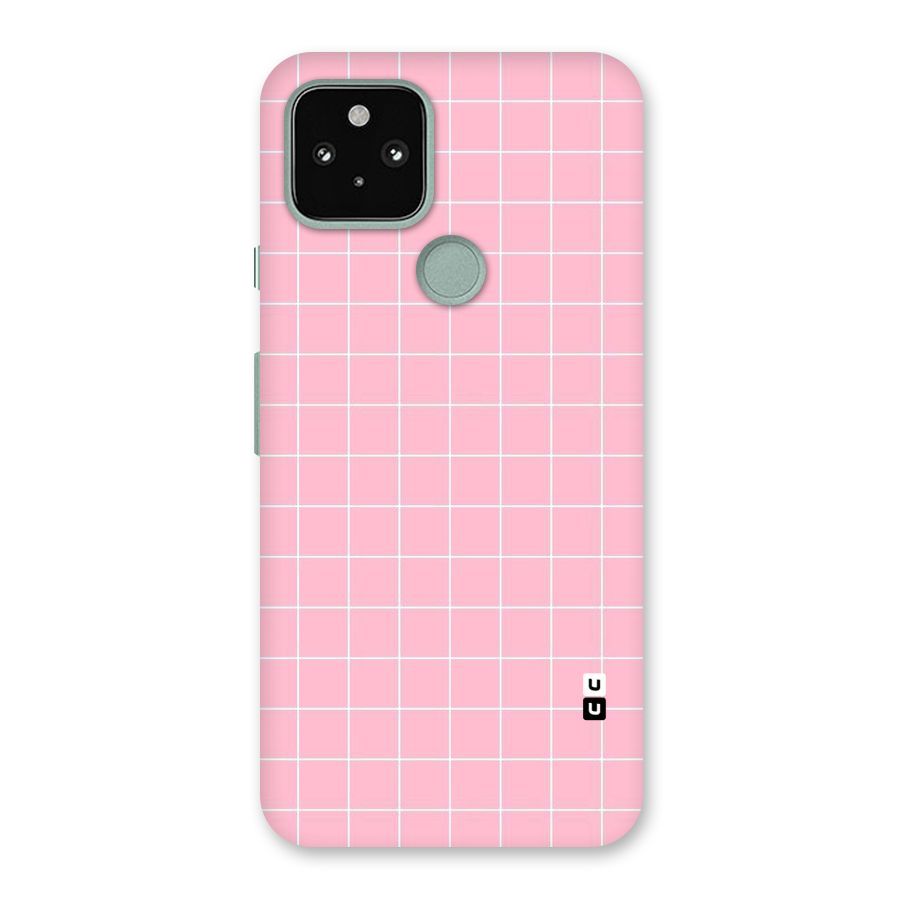 Pink Checks Back Case for Google Pixel 5