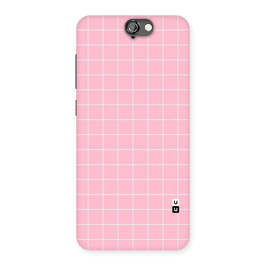 Pink Checks Back Case for HTC One A9