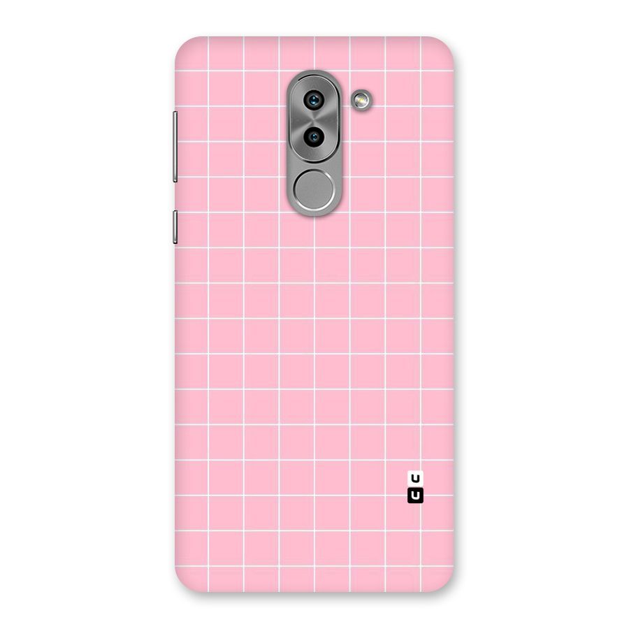 Pink Checks Back Case for Honor 6X