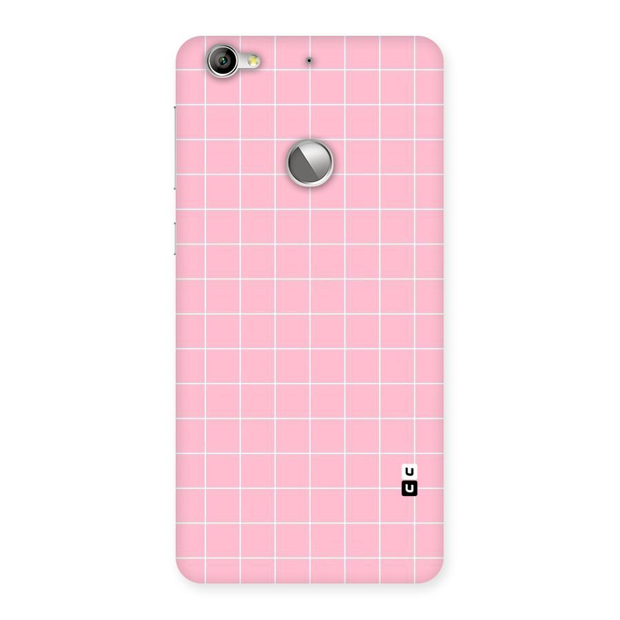Pink Checks Back Case for LeTV Le 1s